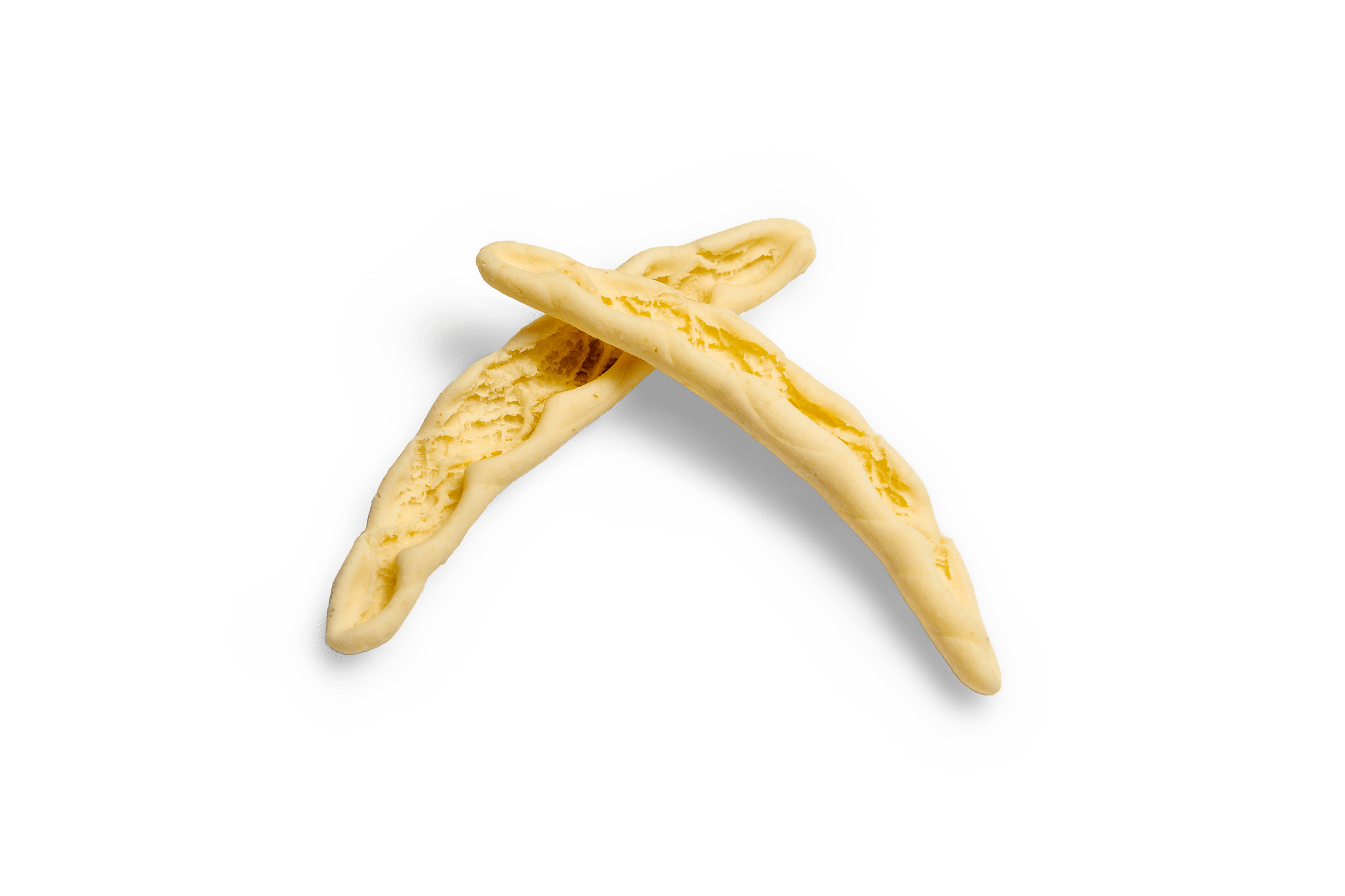 Capunto pasta by VEDE, hand-stretched semolina pasta frozen fresh for chefs and foodservice venues.