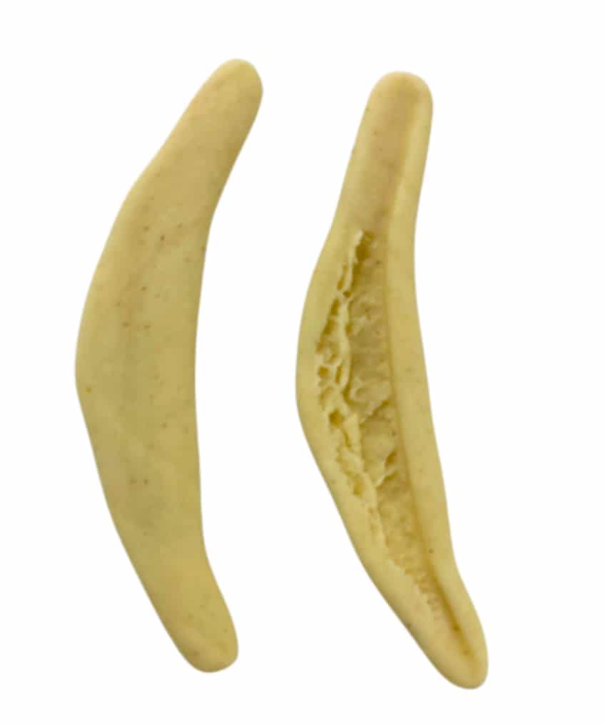 Fogliette de ulivo pasta by VEDE, hand-shaped semolina leaves, fresh for chefs and commercial kitchens.