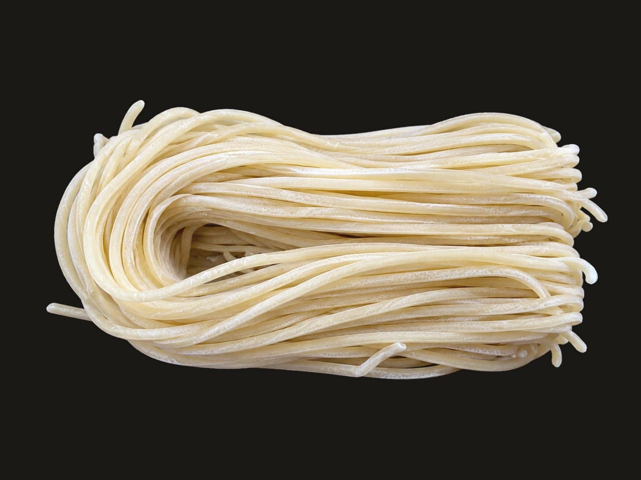 Thin Chinese noodles — fine springy strands, non-GMO premium flour